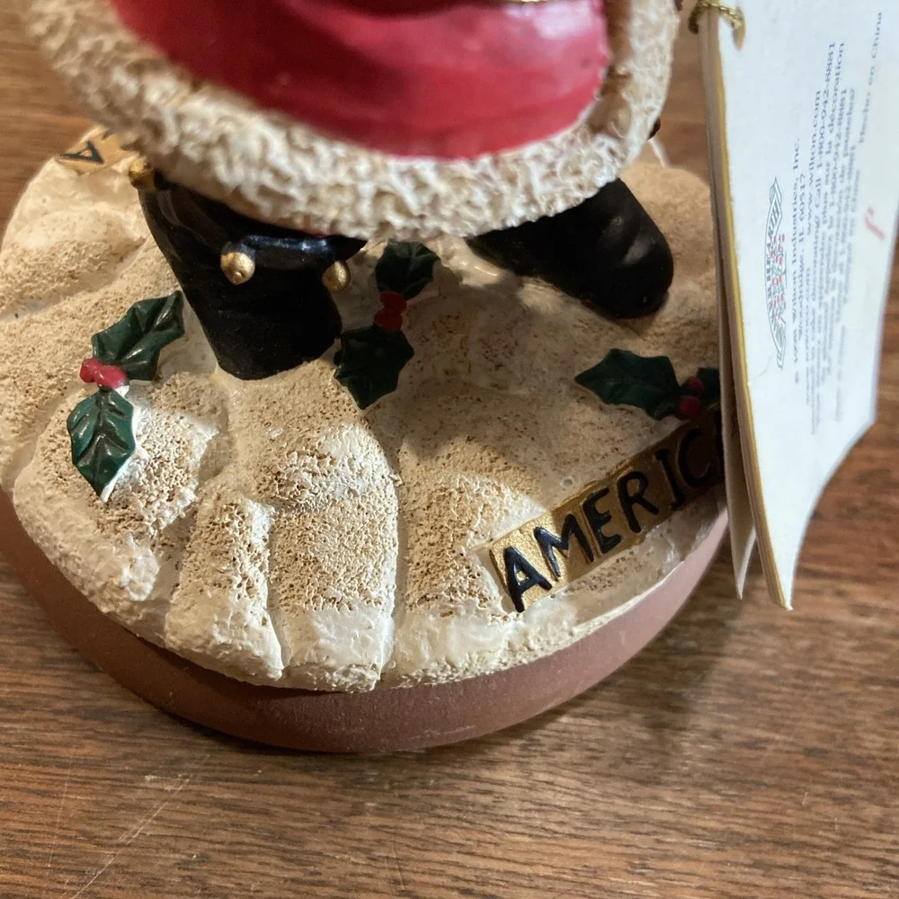 Shaker Hearth Wilton Industry Santa Claus 1998 America‎ Terra Cotta Cookie Press